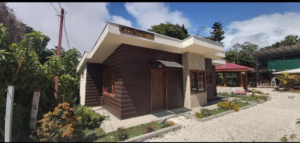 Апартаменты Cabina Monteverde Soan De Montana Экстерьер фото