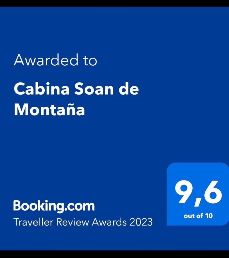 Апартаменты Cabina Monteverde Soan De Montana Экстерьер фото