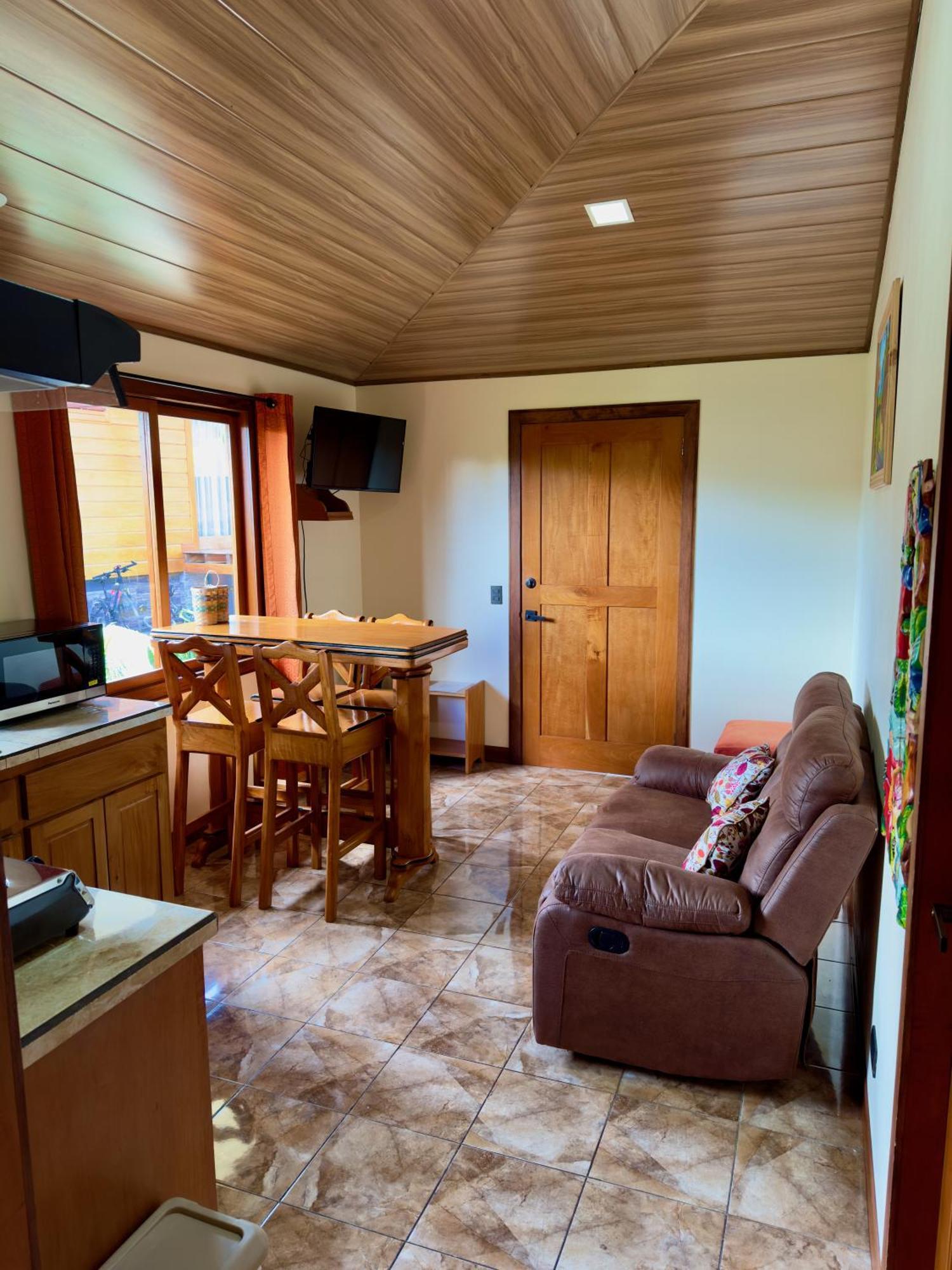 Апартаменты Cabina Monteverde Soan De Montana Экстерьер фото